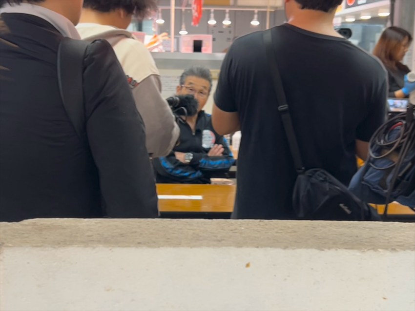 まぐろ屋本舗で間寛平さんがトーク番組の収録中2026-03-05撮影